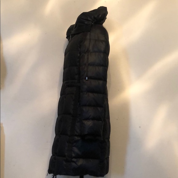 BCBG Maxazria long down  black coat - Picture 4 of 8